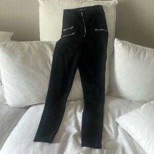 Zara black tight dress pants